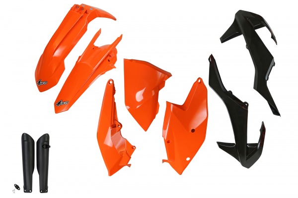 Full Plastic Kit OEM Color 17 & 19 for Ktm EXC 125 - EXC 150 - EXC 250 - EXC-F 250 - EXC 300 - EXC-F 350 - EXC-F 450 - EXC-F...